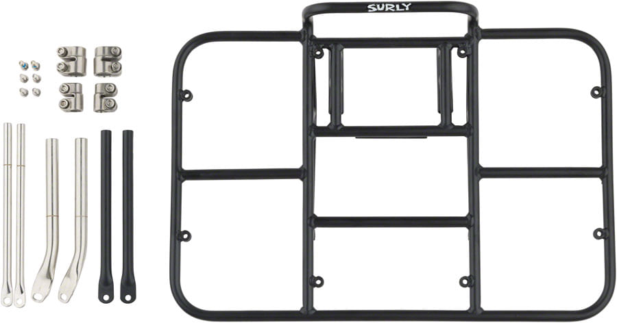 Surly 24-Pack Rack Front Rack - Steel, Black | Ben's Cycle